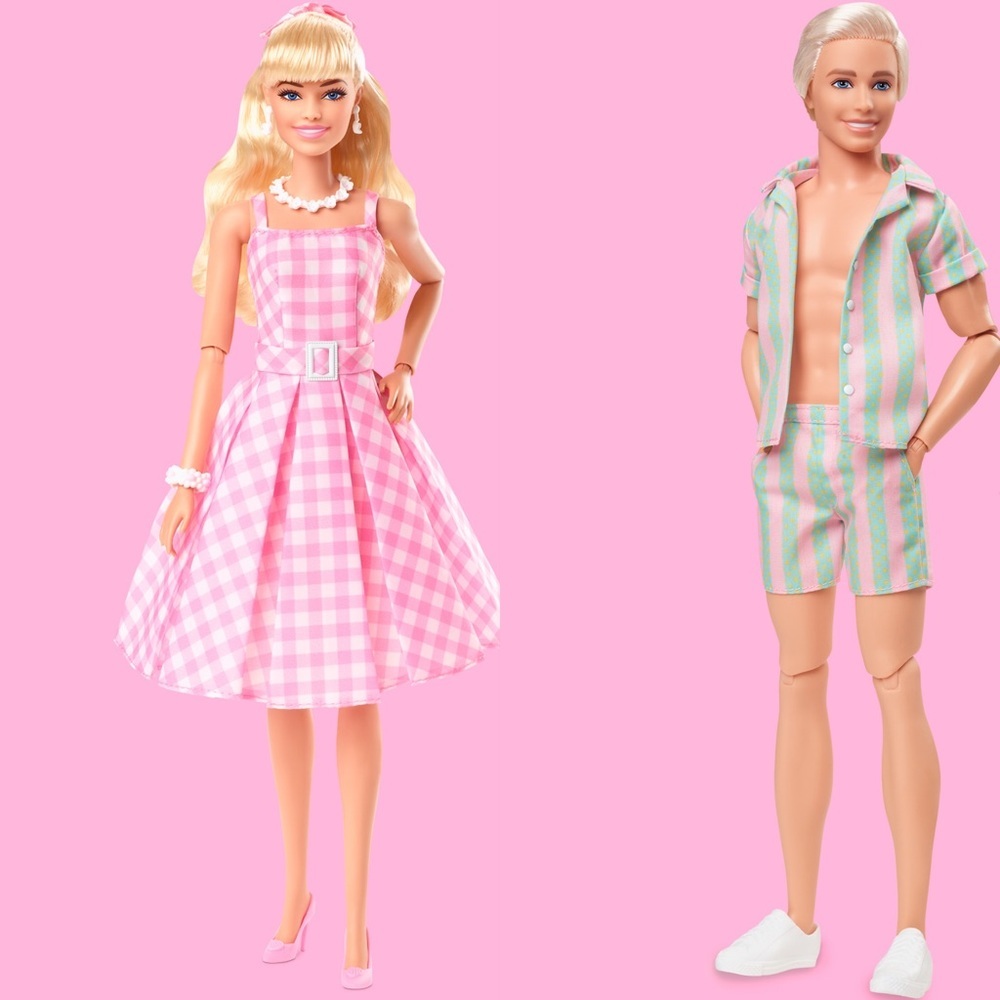 Barbie Movie Dolls - Barbie and Ken New in hand